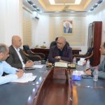 اجتماع برئاسة باذيب يناقش سبل النهوض باوضاع شركة تيليمن